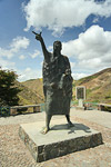 Monument to insane woman Luz Caraballo