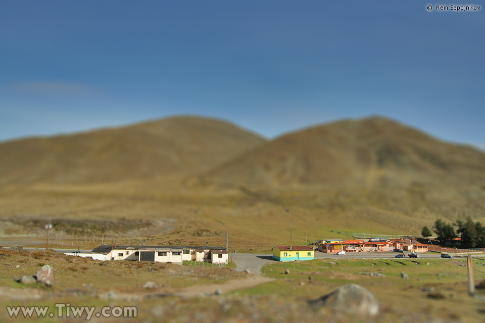 La carretera Trasandina, como juguete