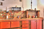 Кухня дома художника