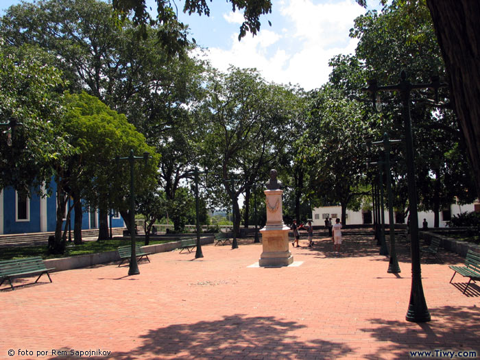 The historical centre of Ciudad Bolivar