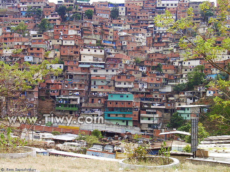 Extrarradio de Caracas. Ranchos.