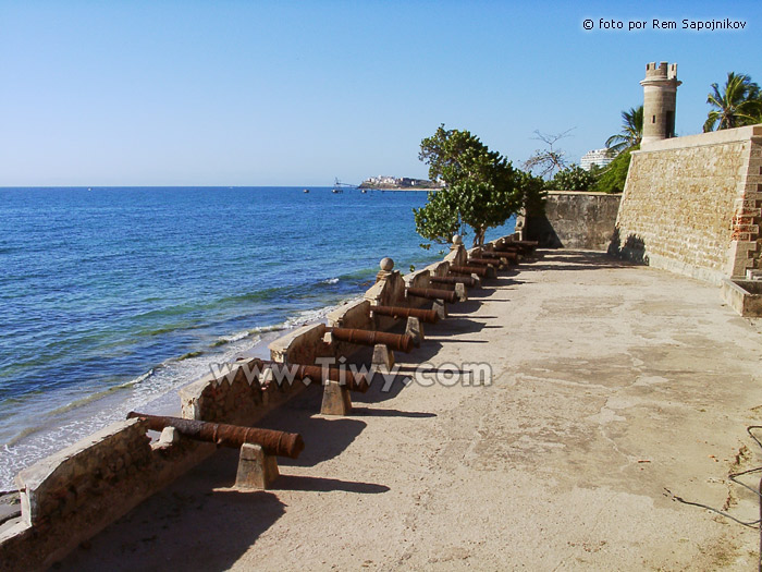 The castle of San Carlos de Borromeo