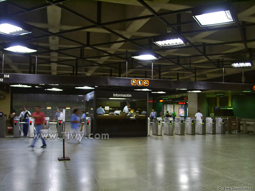 Fotos del metro de Caracas