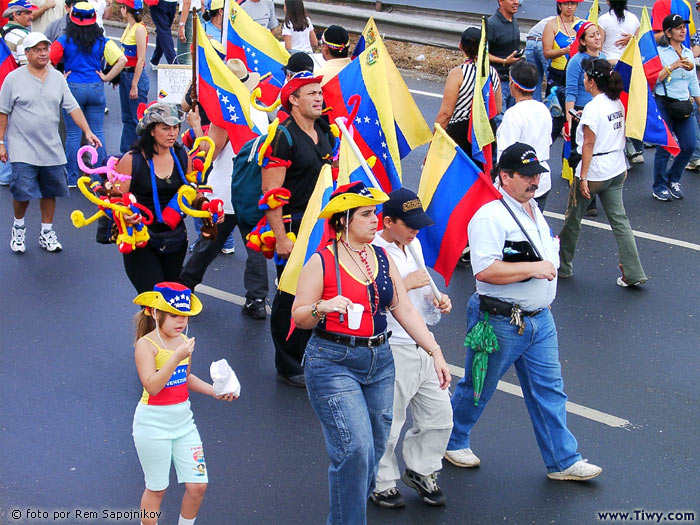 Contramanifestacion de la oposicion a Chavez - 25 de Enero del 2003