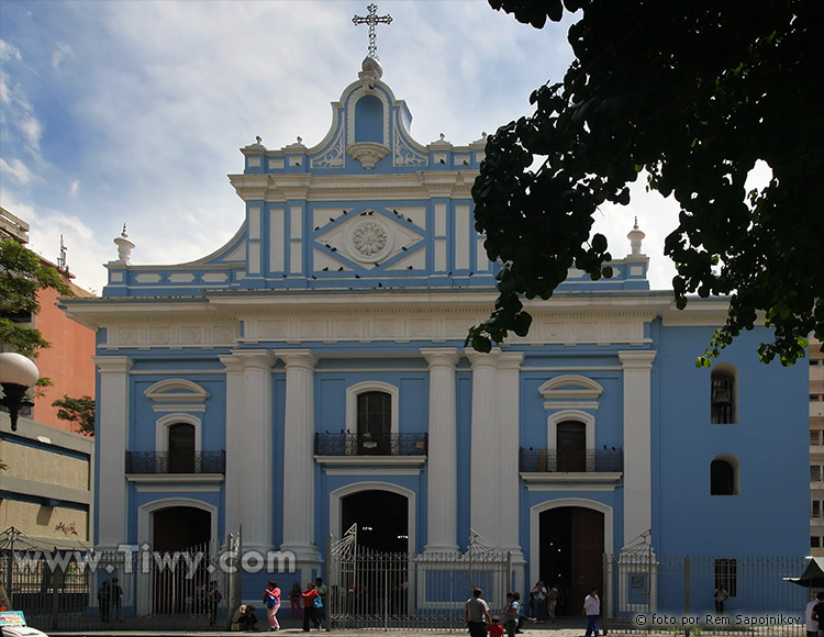 Church La Candelaria in Caracas