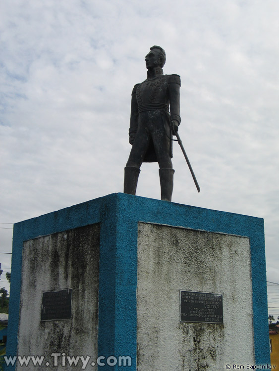 The monument to General Sucre 